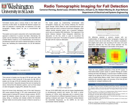 Abstract Introduction Implementation Algorithm References and Acknowledgments Results We use 10 NI USRP-2920 units with full duplex daughterboards to simultaneously.