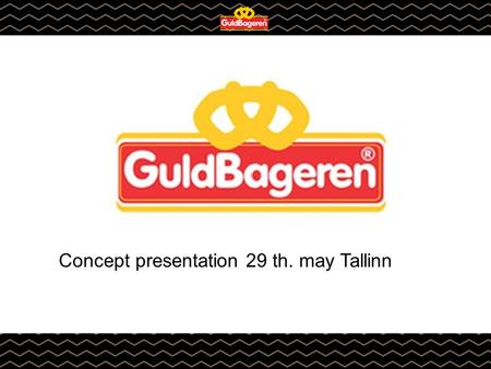 Concept presentation 29 th. may Tallinn. Presentation Axel Jensen Director of GBU since august 2005. Responibel of business development Earlier experience.