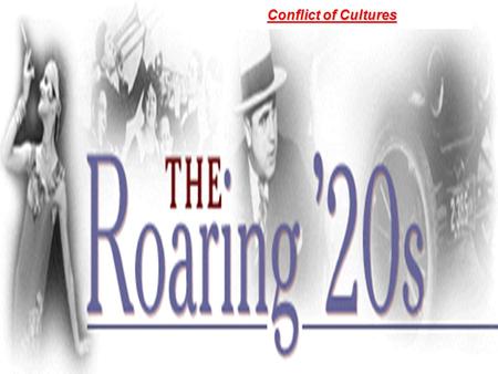 Conflict of Cultures. III. Conflict of CulturesIII. Conflict of Cultures –A. Post War Demobilization/Fears 1. Influenza Epidemic1. Influenza Epidemic.