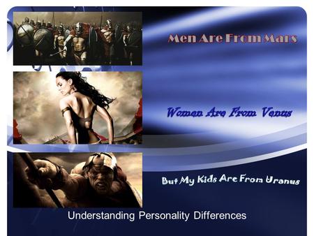 Understanding Personality Differences. 2 Extraversion or Introversion The direction in which we focus our attention and energy.