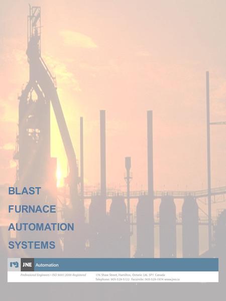 BLAST FURNACE AUTOMATION SYSTEMS.