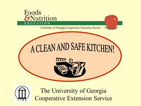 The University of Georgia Cooperative Extension Service.