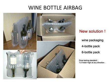 WINE BOTTLE AIRBAG. SINGLE WINE BOTTLE AIRBAG SINGLE BOTTLE AIR BAG.