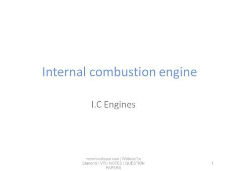 Internal combustion engine