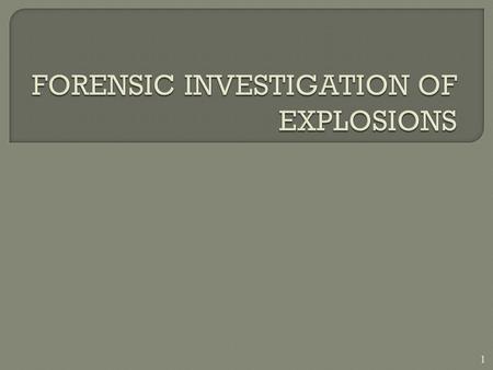 1. 15- Criminalistics, 10e Richard Saferstein © 2011, 2007, 2004, 2001, 1998, 1995 Pearson Higher Education, Upper Saddle River, NJ 07458. All Rights.