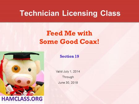 Technician Licensing Class