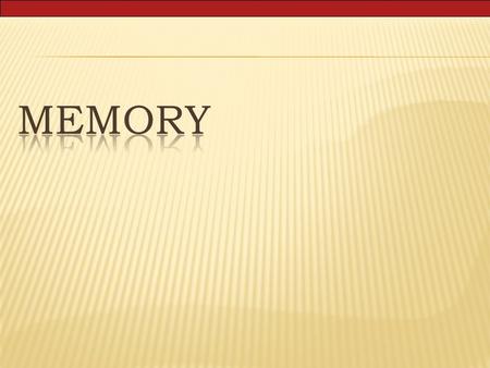 I. Secondary Memory II. Primary Memory a) RAM i. SRAM ii. DRAM b) ROM i. PROM ii. EPROM c) Hybrid i. EEPROM ii. NVRAM iii. Flash Memory d) Cache Memory.