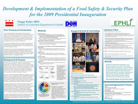 Methods Problem Statement: Why is there no sustainable plan to protect the food supply and reduce the risks of food borne illnesses in a high profile special.