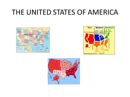 THE UNITED STATES OF AMERICA