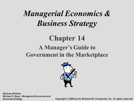 Managerial Economics & Business Strategy