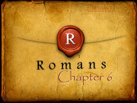 Chapter 6. The Gospel: Needed (1:18-3:21) The Gospel: Lived Out (6-8) The Gospel: Solidness (9-11) The Gospel: Fruitfulness (12-14) The Gospel: Declared.