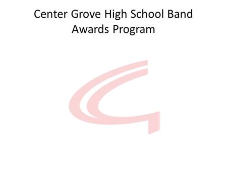 Center Grove High School Band Awards Program. Letter Jacket Student may purchase jacket online at anytime www.trojanband.com – (Neff Jacket Shop Link)