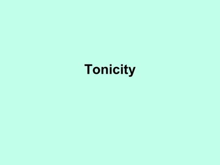 Tonicity. Passive transport are means by which molecules move because of their own Inherent energy. The movement is random. This random movement eventually.