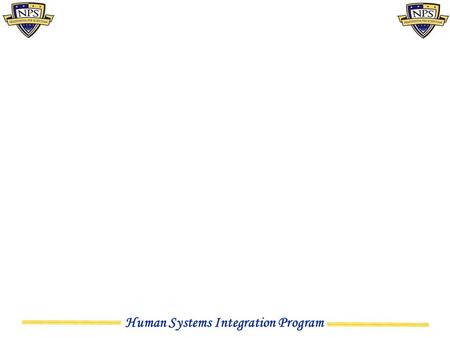 Human Systems Integration Program. 6. Don’t waste your time with a pilot test. What do pilots know anyway? 7. Design a really complicated study and have.