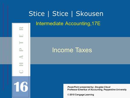 Intermediate Accounting,17E