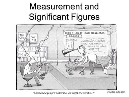 Measurement and Significant Figures