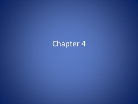 Chapter 4.