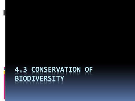  The categories/arguments for preserving species and habitats usually fall under:  Ethical  Genetic  Aesthetic  Genetic resource  Commercial  Life.