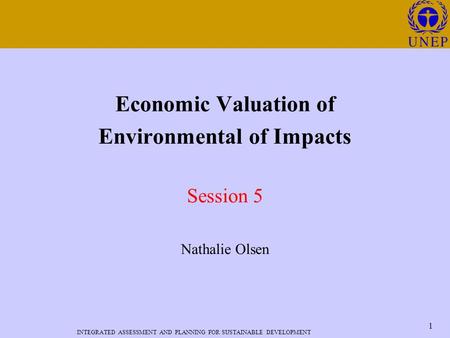 Environmental of Impacts