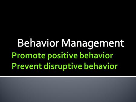  Causes??? Brainstorm with a partner 10 reasons a child may not be focused, follow directions or refuse to complete a task.  What can you do?