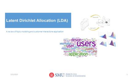 Latent Dirichlet Allocation (LDA)