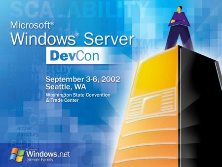 Windows Scalability: Technology Terminology, Trends Jim Gray Distinguished Engineer Research Microsoft Corporation.