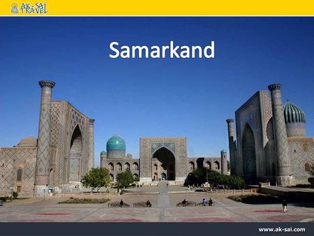 Samarkand.