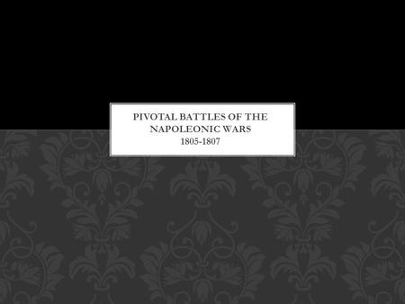 The Napoleonic Wars represented a continuation of the conflict that arose between the French revolutionaries and the coalitions of countries that opposed.