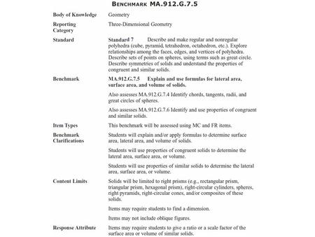 Geometry Mini-Lesson 20 cubic cm 24 cubic cm 32 cubic cm 48 cubic cm