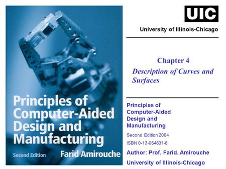 Description of Curves and Surfaces