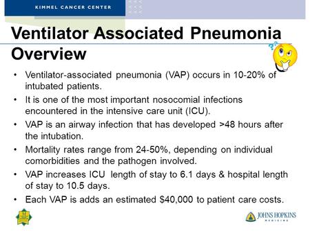 Ventilator Associated Pneumonia Overview