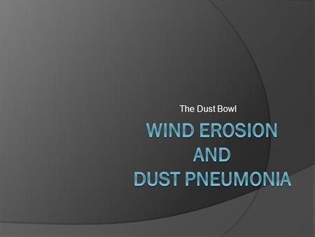 The Dust Bowl. Western Oklahoma In the late 1800s and early 1900s many people relocated to Oklahoma with the dream of owning and farming their own land.