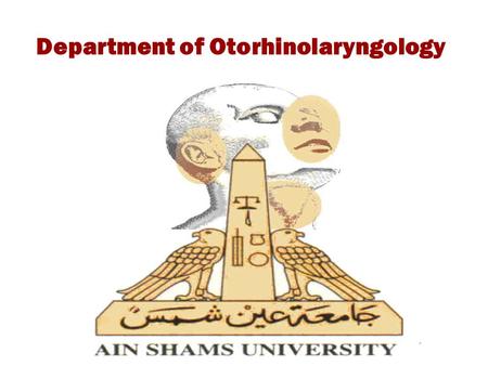 Department of Otorhinolaryngology