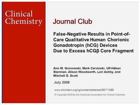 Introduction Misleading results in POC devices can be due to: 	 	- incorrect reading time - insufficient or dilute urine - mislabeled specimens - early.