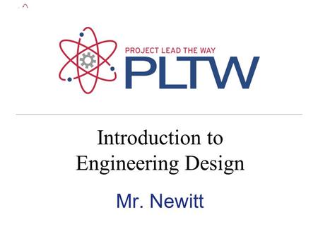 Introduction to Engineering Design