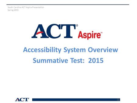 Levels of Accessibility Support