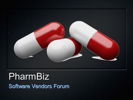 PharmBiz Software Vendors Forum. Agenda Introduction/setup PBS Number (Item Code) Forums and Workshops ICSP PBS XML v2.2 RWT Other Business.