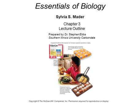 Essentials of Biology Sylvia S. Mader