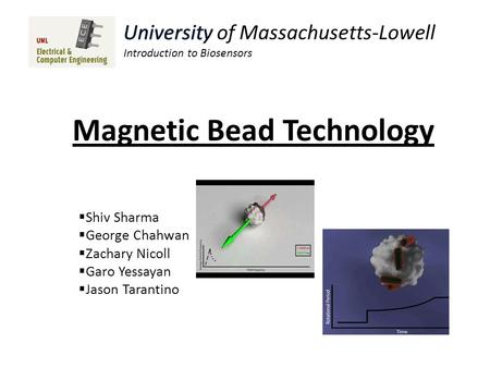 Magnetic Bead Technology  Shiv Sharma  George Chahwan  Zachary Nicoll  Garo Yessayan  Jason Tarantino.