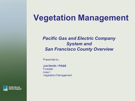 Vegetation Management