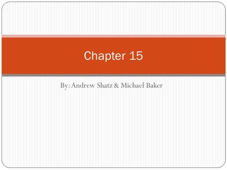 By: Andrew Shatz & Michael Baker Chapter 15. Chapter 15 section 1 Key Terms: Skew Lines, Oblique Two lines are skew iff they are not parallel and do not.