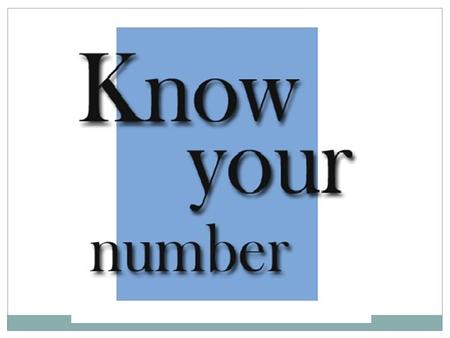 Natural Number The counting numbers 1, 2, 3, 4, … are called natural numbers.