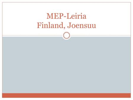 MEP-Leiria Finland, Joensuu. Solidarity does not assume that our struggles are the same struggles, or that our pain is the same pain, or that our hope.