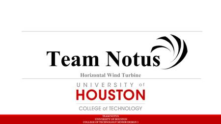 Horizontal Wind Turbine