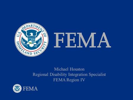 Regional Disability Integration Specialist