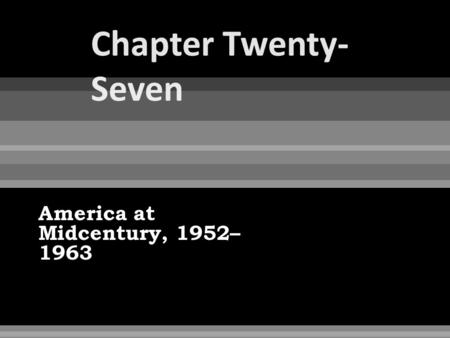 America at Midcentury, 1952– 1963. Popular Music in Memphis.