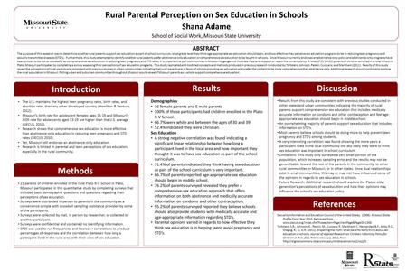 Results Discussion Introduction Methods References