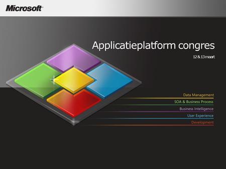 Applicatieplatform congres 12 & 13 maart. Choosing Integration Alternatives with BizTalk Server and Windows App Server When to use what? Ofer Ashkenazi.