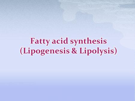 Introduction  lipids are a good source of energy as 1 gm supplies 9.1 calories, which is over double that supplied by carbohydrates or protein.  Dietary.