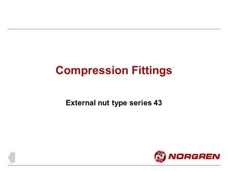 External nut type series 43